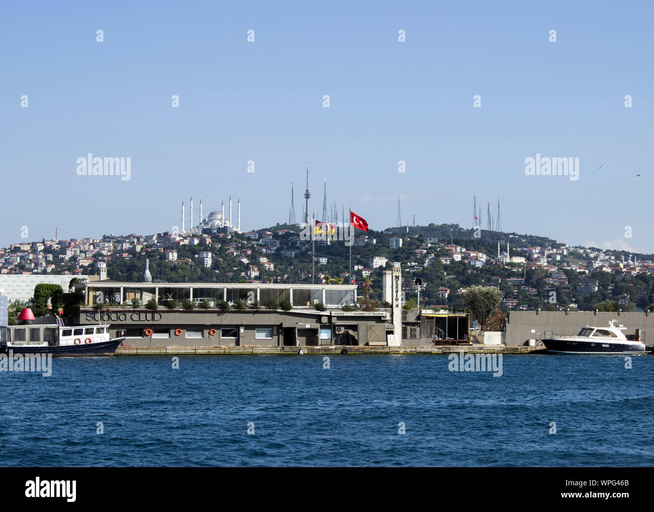 Galatasaray island in İstanbul Stock Photo