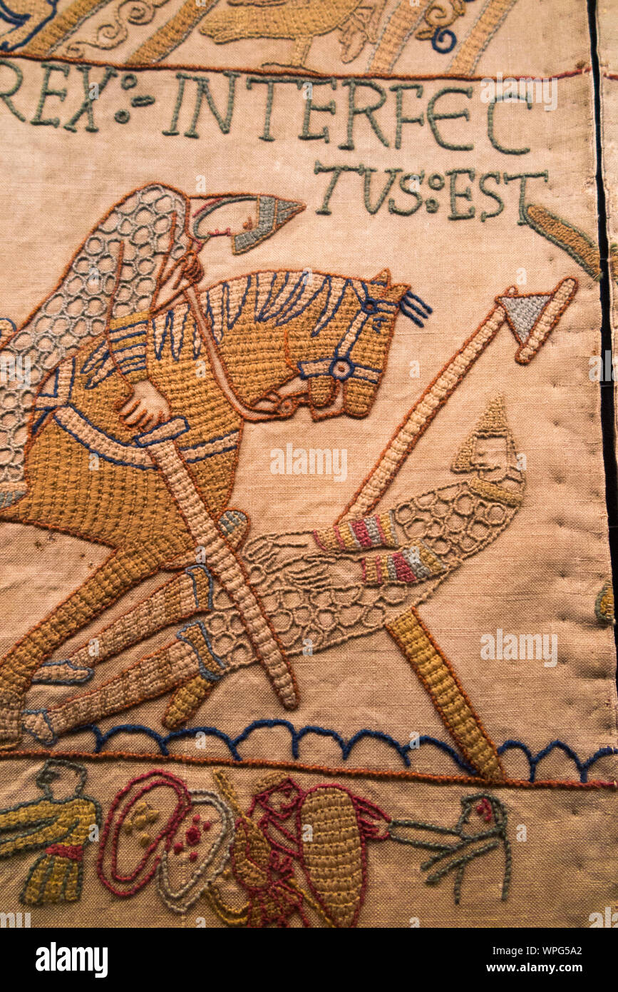 Victorian Copy Bayeux Tapestry Hi res Stock Photography And Images Alamy