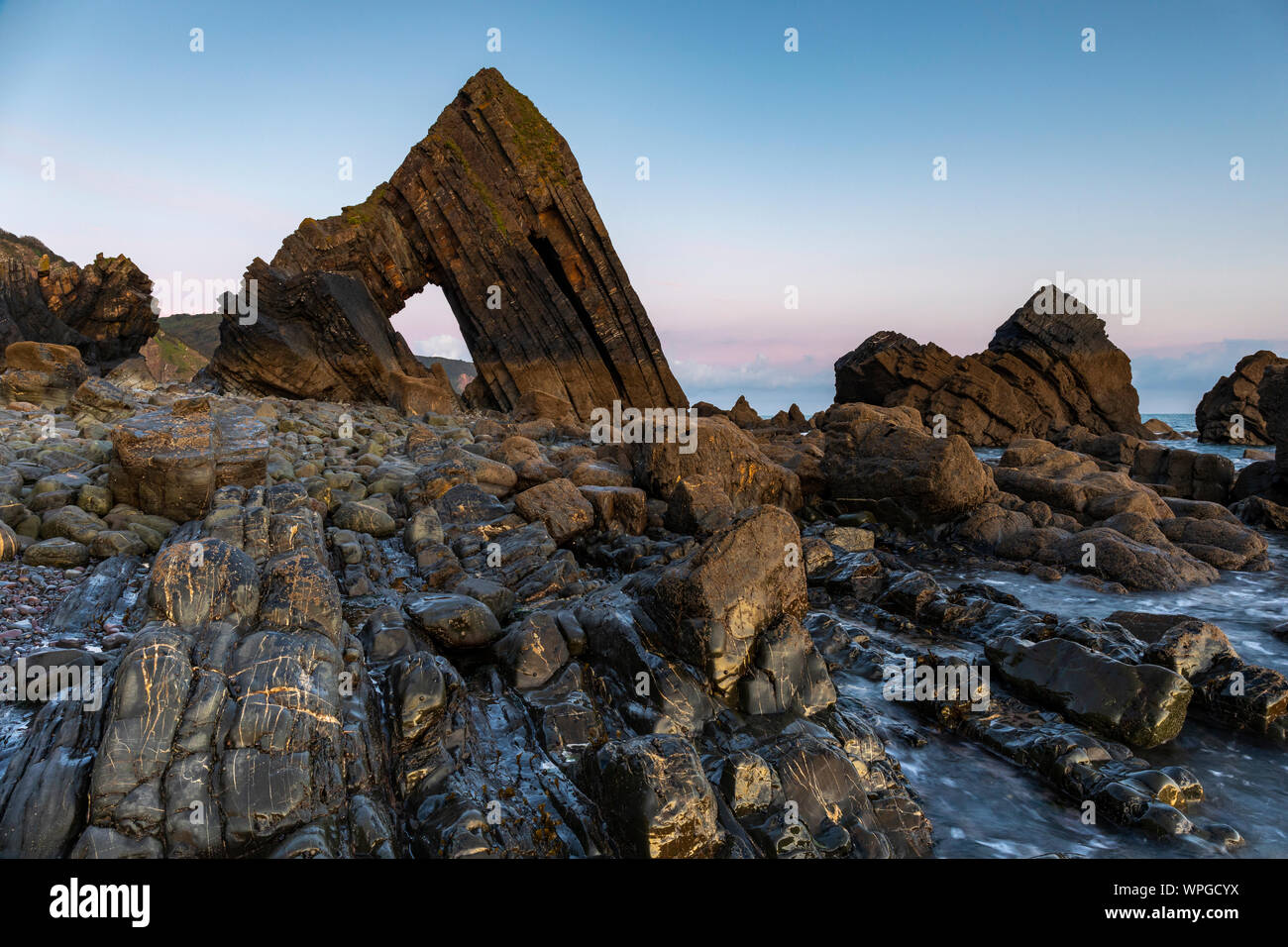 Black church rock mouth mill hi-res stock photography and images - Alamy