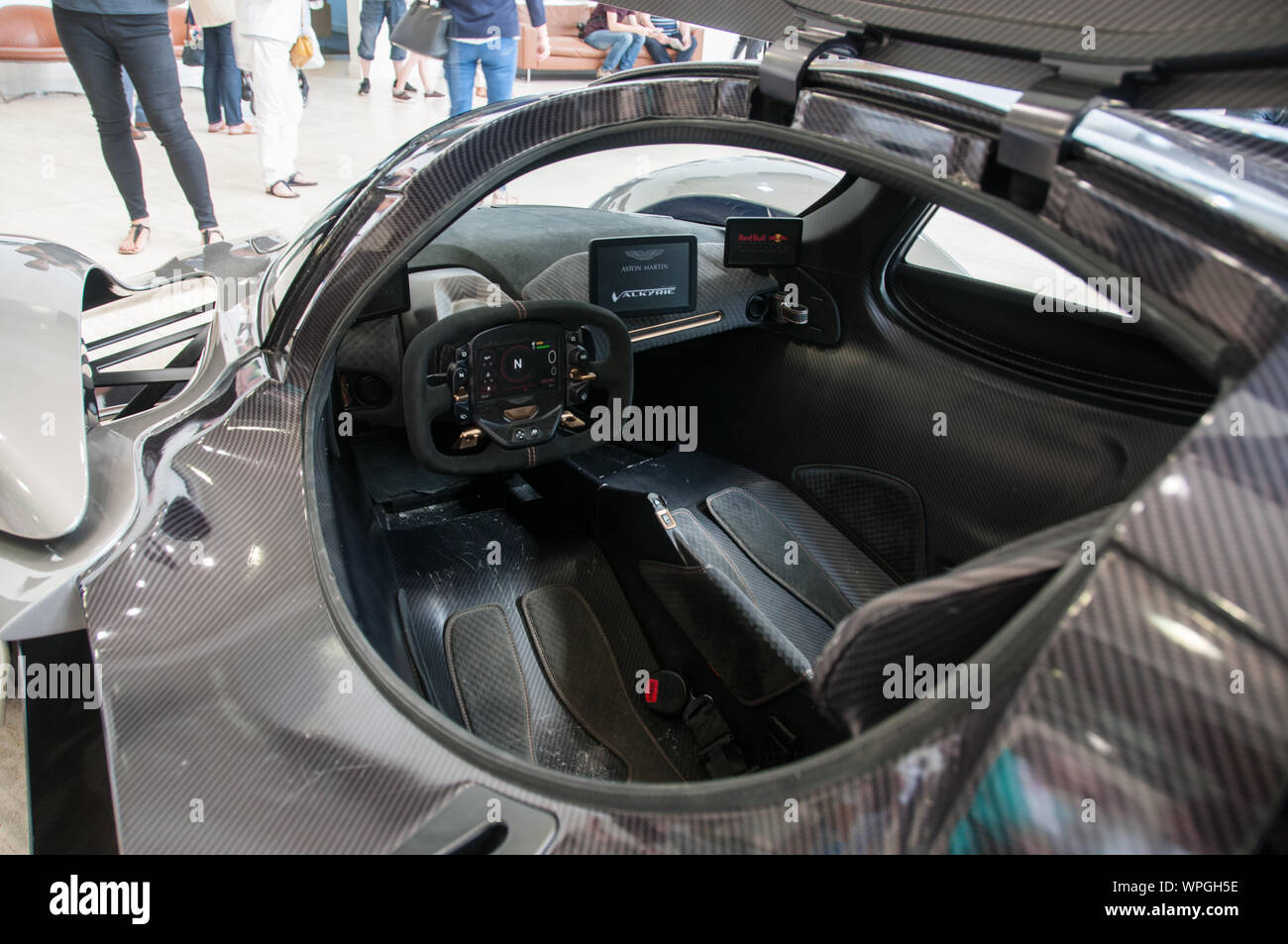 Aston Martin - Valkyrie Interior - Luxury Car Manufacturer Stock Photo -  Alamy