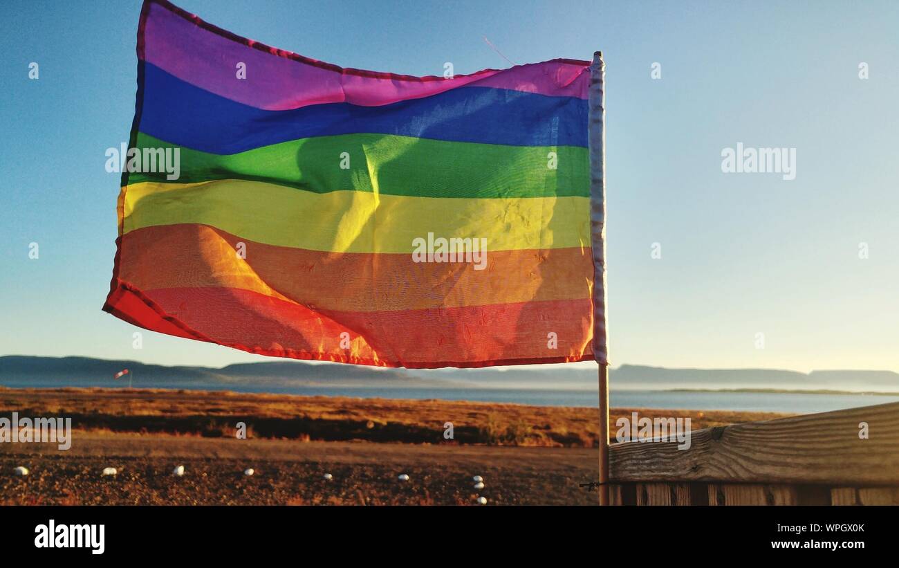 Multi colored flag hires stock photography and images Alamy