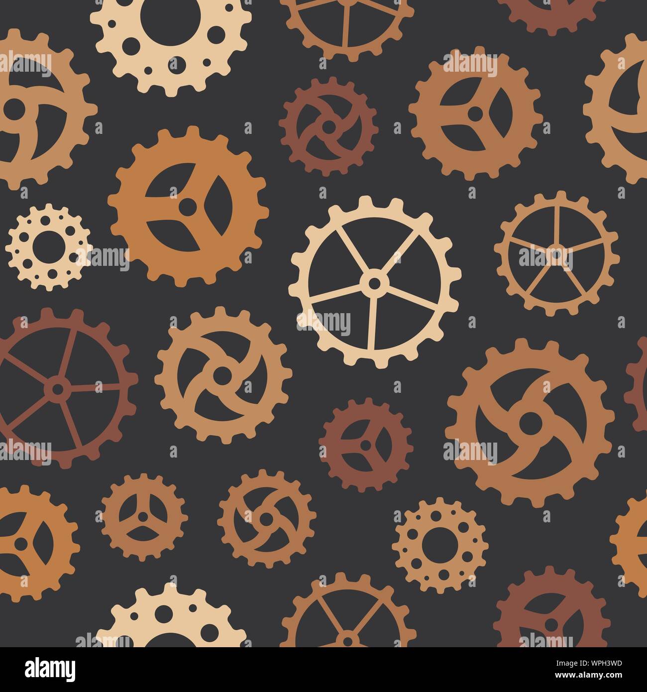 Variety Of Gears Stock Vector