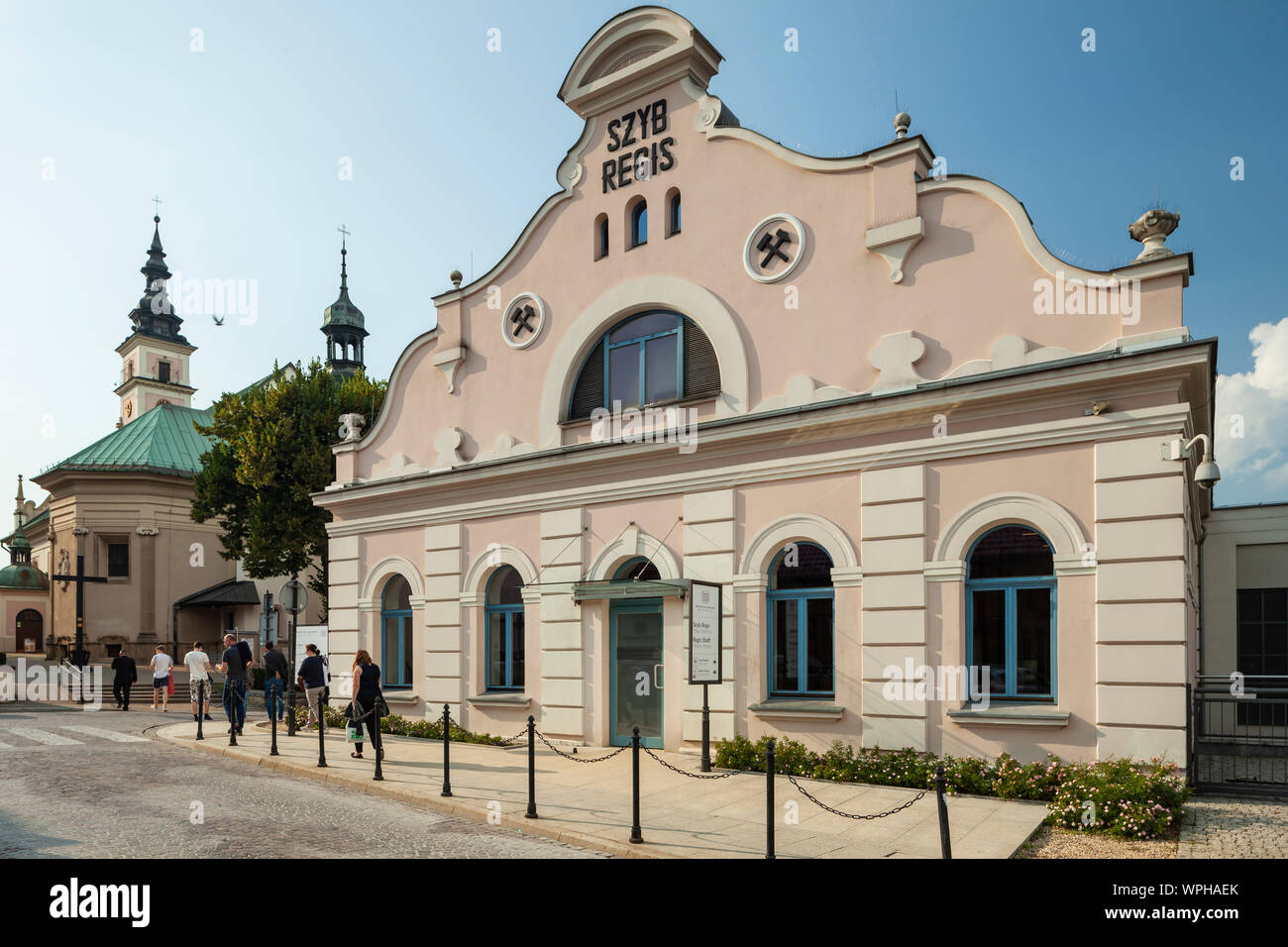 Summer afternoon in Wieliczka, Poland. Stock Photo