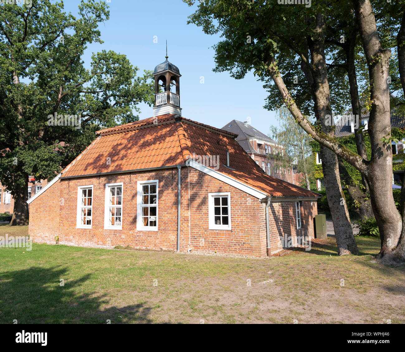 pingelhus in german town of aurich on sunny summer day Stock Photo