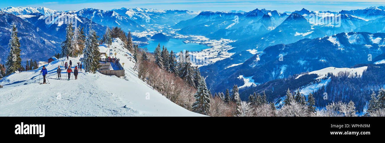 Mondsee austria winter hi-res stock photography and images - Alamy
