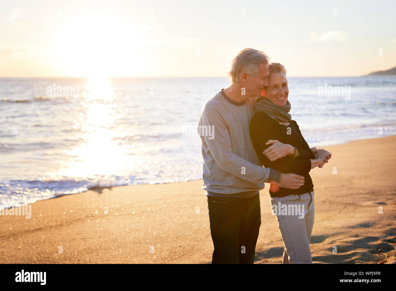 Affectionate senior hi-res stock photography and images - Alamy