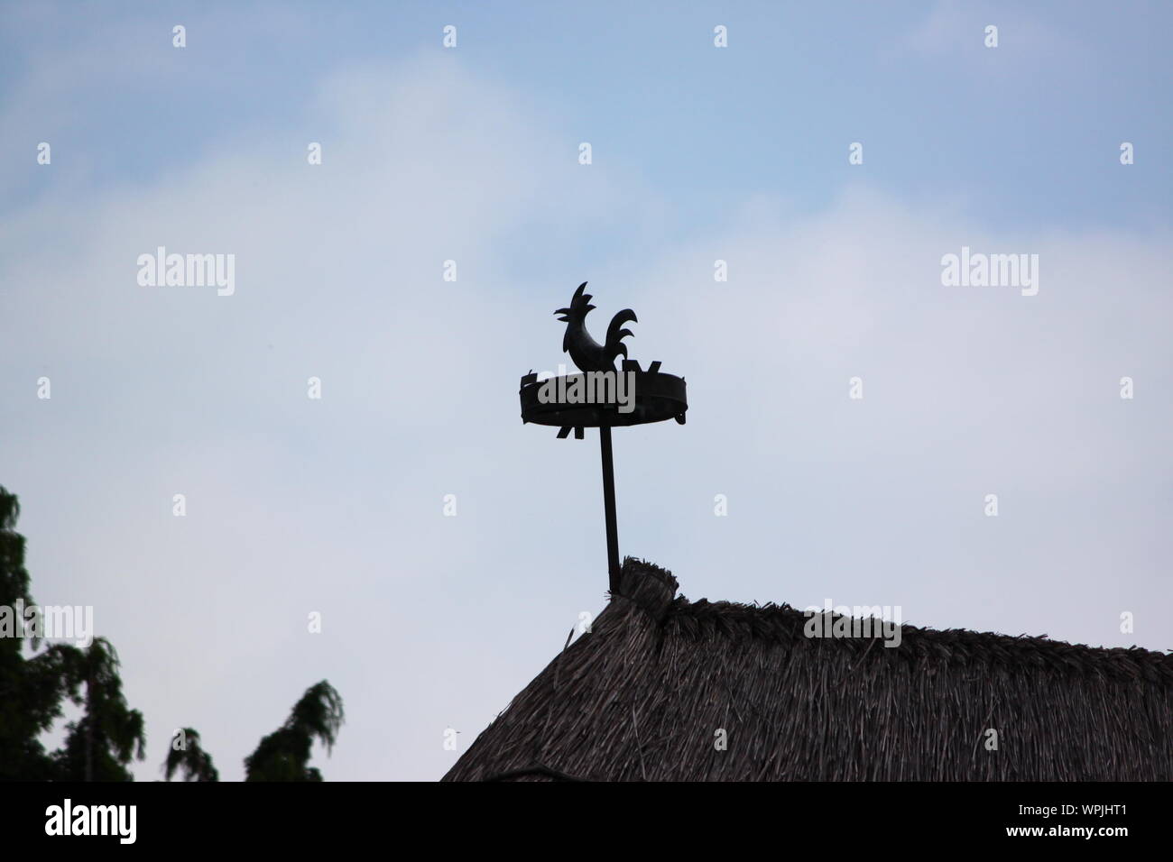 Weather Vane On Rooftop High Resolution Stock Photography And Images Alamy