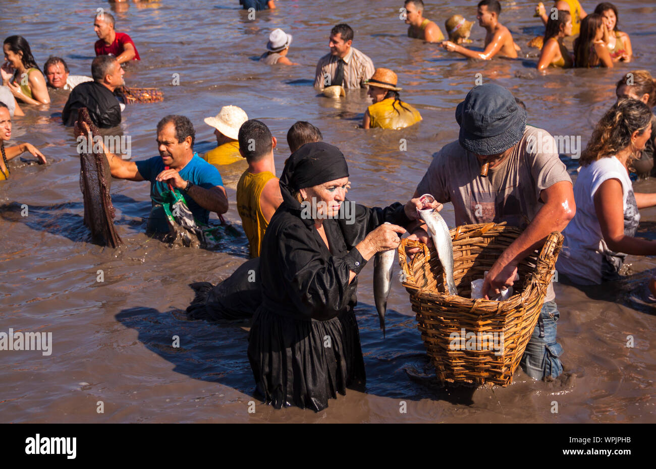 Charco Festival in La Aldea, Gran Canaria - Stock Image