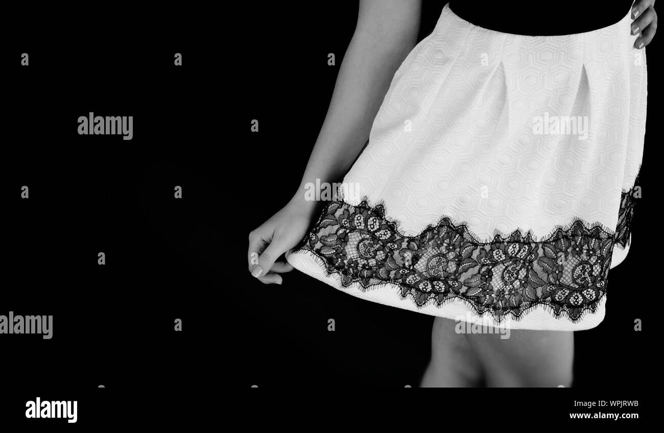 Wearing Mini Skirt High Resolution Stock Photography and Images - Alamy