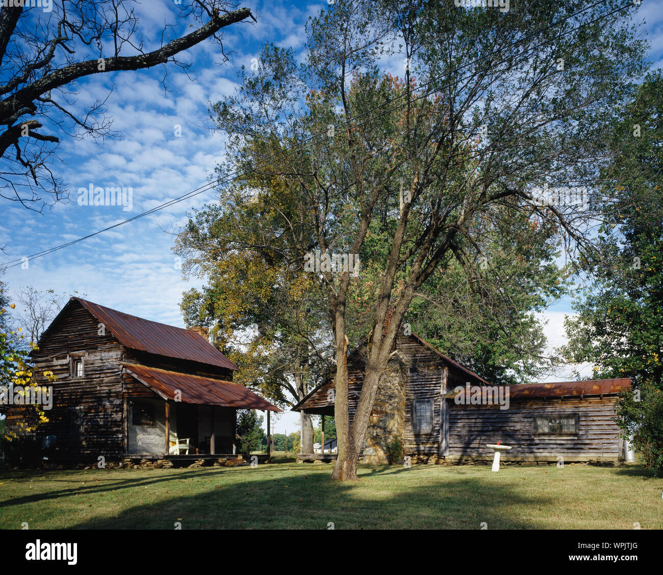 Log cabins where photographer Carol M. Highsmith's greatgrandfather