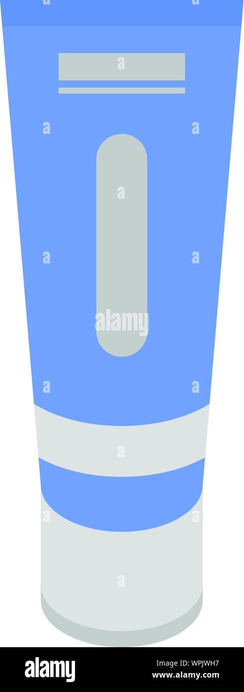Conditioner tube icon, isometric style Stock Vector