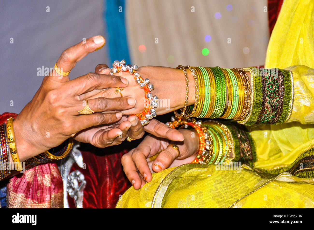Indian Wedding Ceremony Bangle Stock Photos Indian Wedding