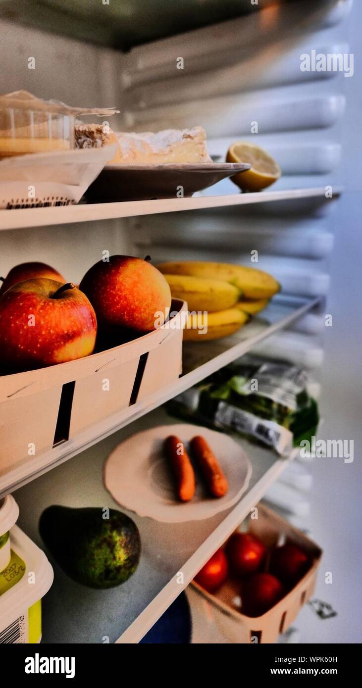 Fridge Contents High Resolution Stock Photography and Images - Alamy