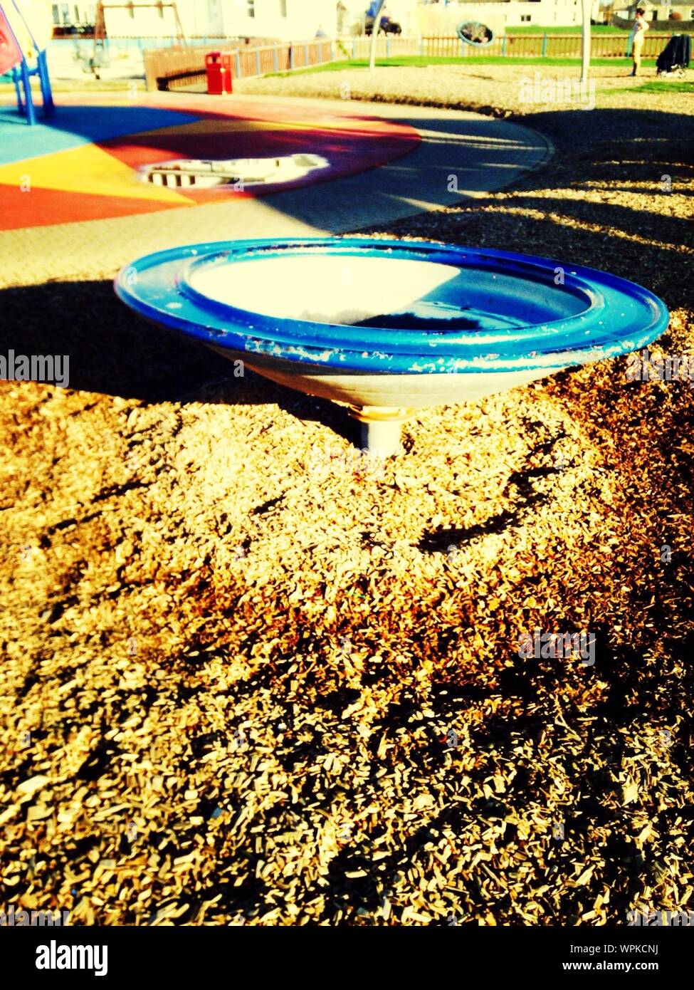 Park playground equipment hi-res stock photography and images - Alamy