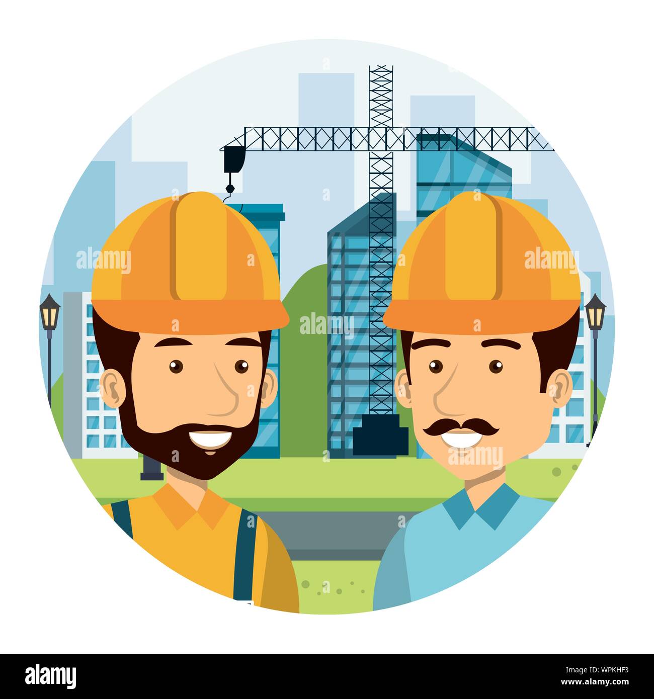 Construction constructors Stock Vector Images - Alamy