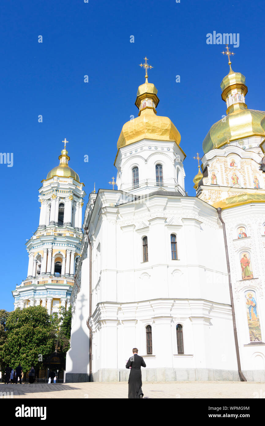 Kiev, Kyiv: Dormition Cathedral, at Pechersk Lavra (Monastery of the ...