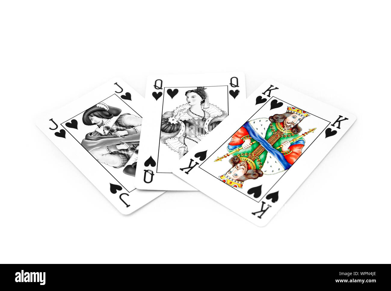 Royal queen king jack playing cards hi-res stock photography and images -  Alamy