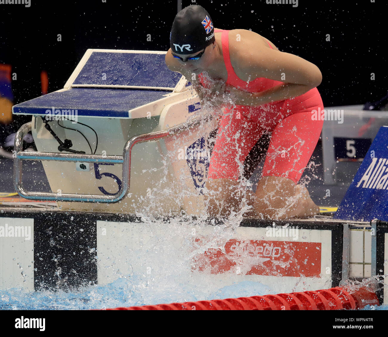 Great Britains Jessica Jane Applegate In The Womens 200m Freestyle S14 During Day One Of The