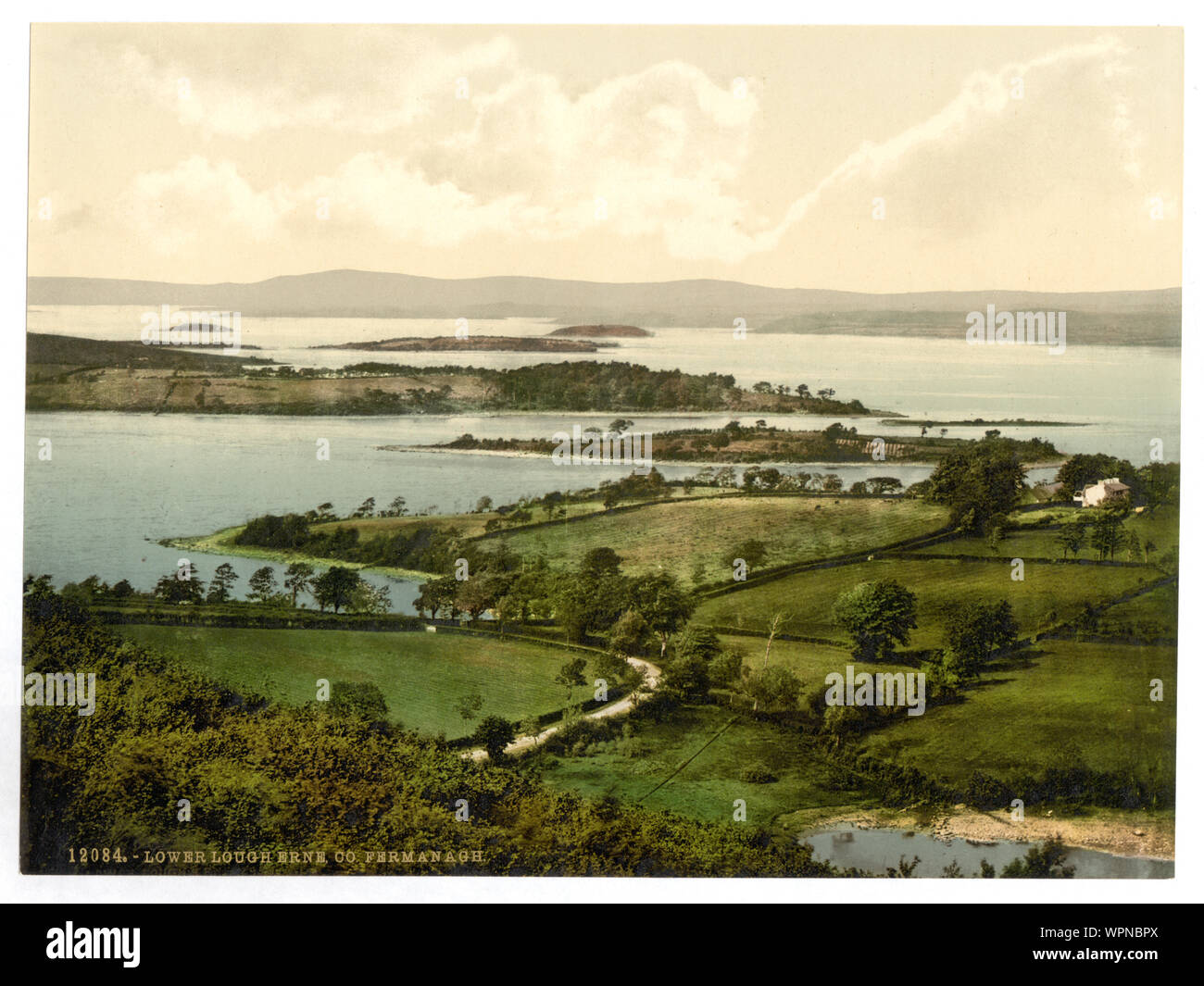 Lower Lough Erne. County Fermanagh, Ireland; Stock Photo