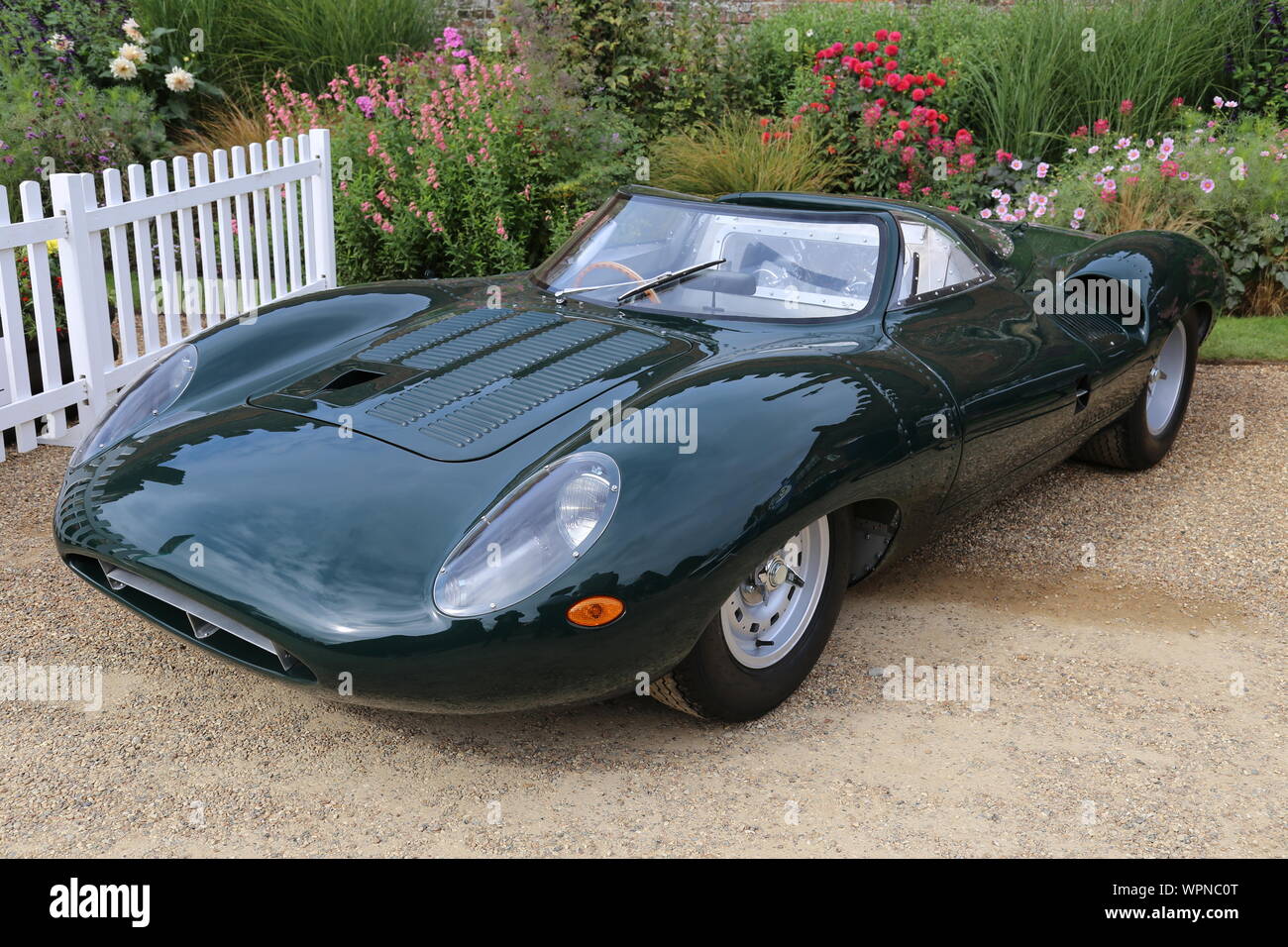 Jaguar XJ13 Prototype (1966, Building the Legend replica), Concours of Elegance 2019, Hampton Court Palace, East Molesey, Surrey, England, UK, Europe Stock Photo