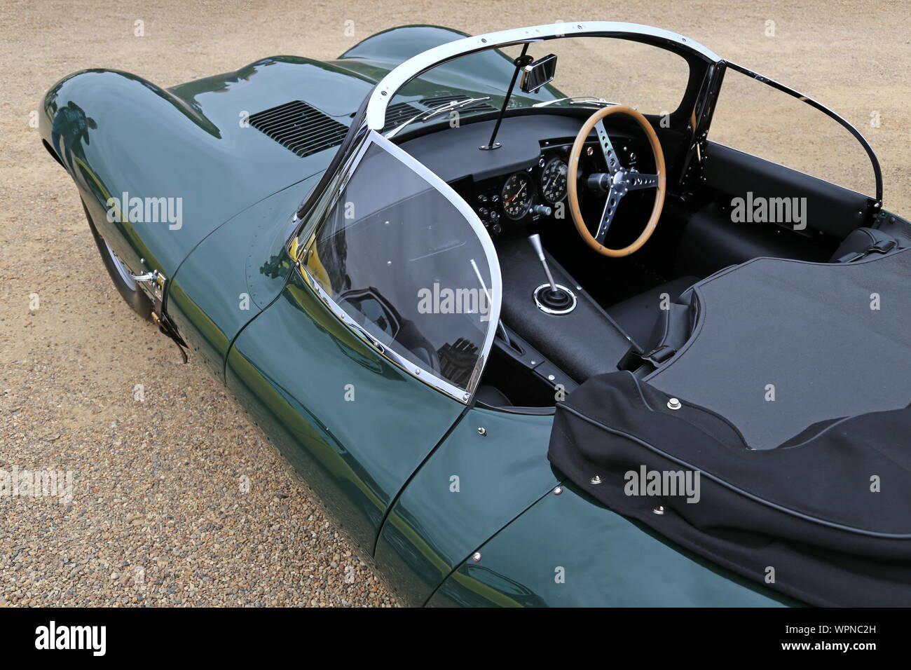 Jaguar XJ13 Prototype (1966, Building the Legend replica), Concours of Elegance 2019, Hampton Court Palace, East Molesey, Surrey, England, UK, Europe Stock Photo