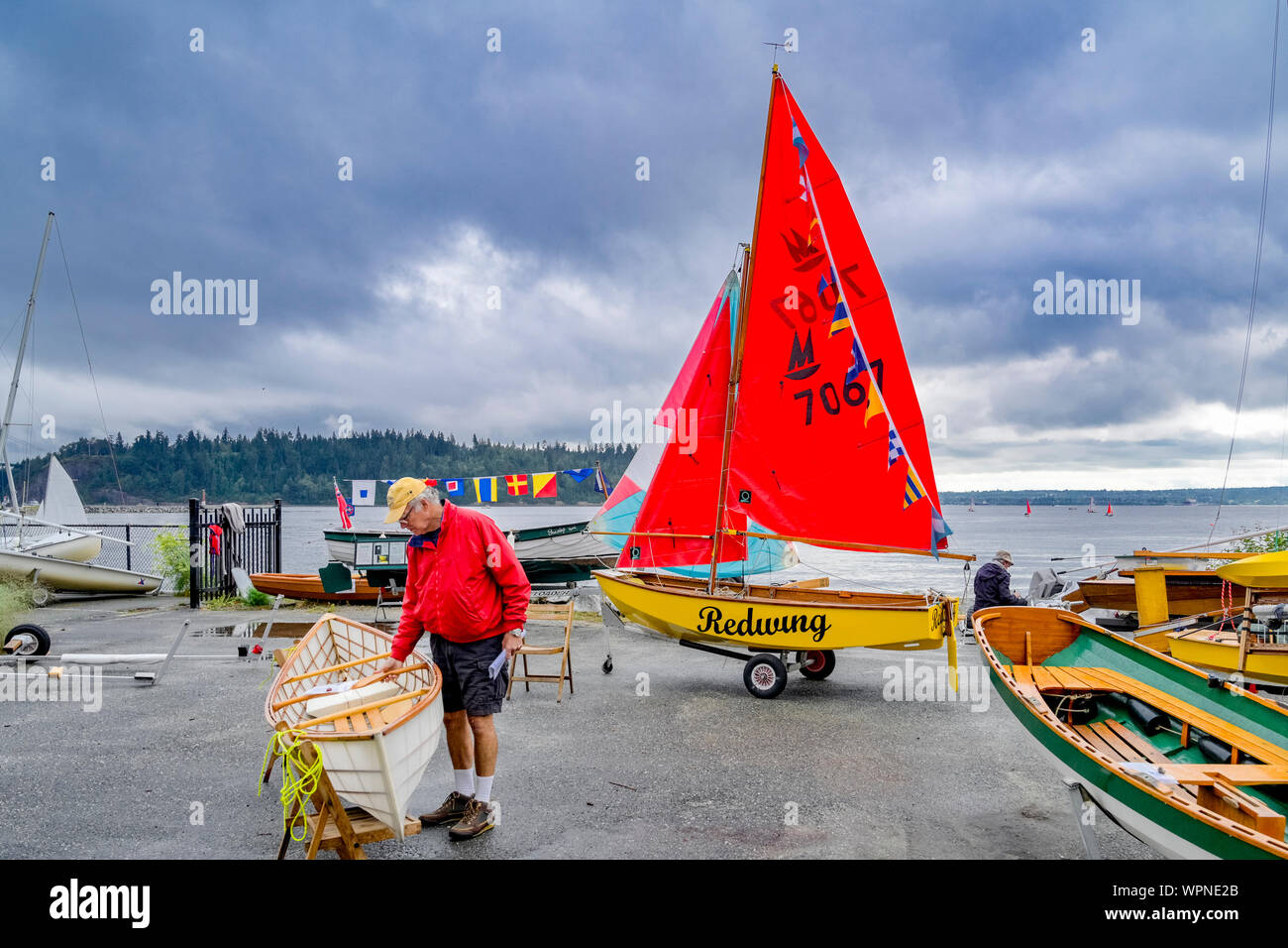 Hollyburn Sailing Club, Wooden Boat Show, Ambleside,Park, West Vancouver, British Columbia
