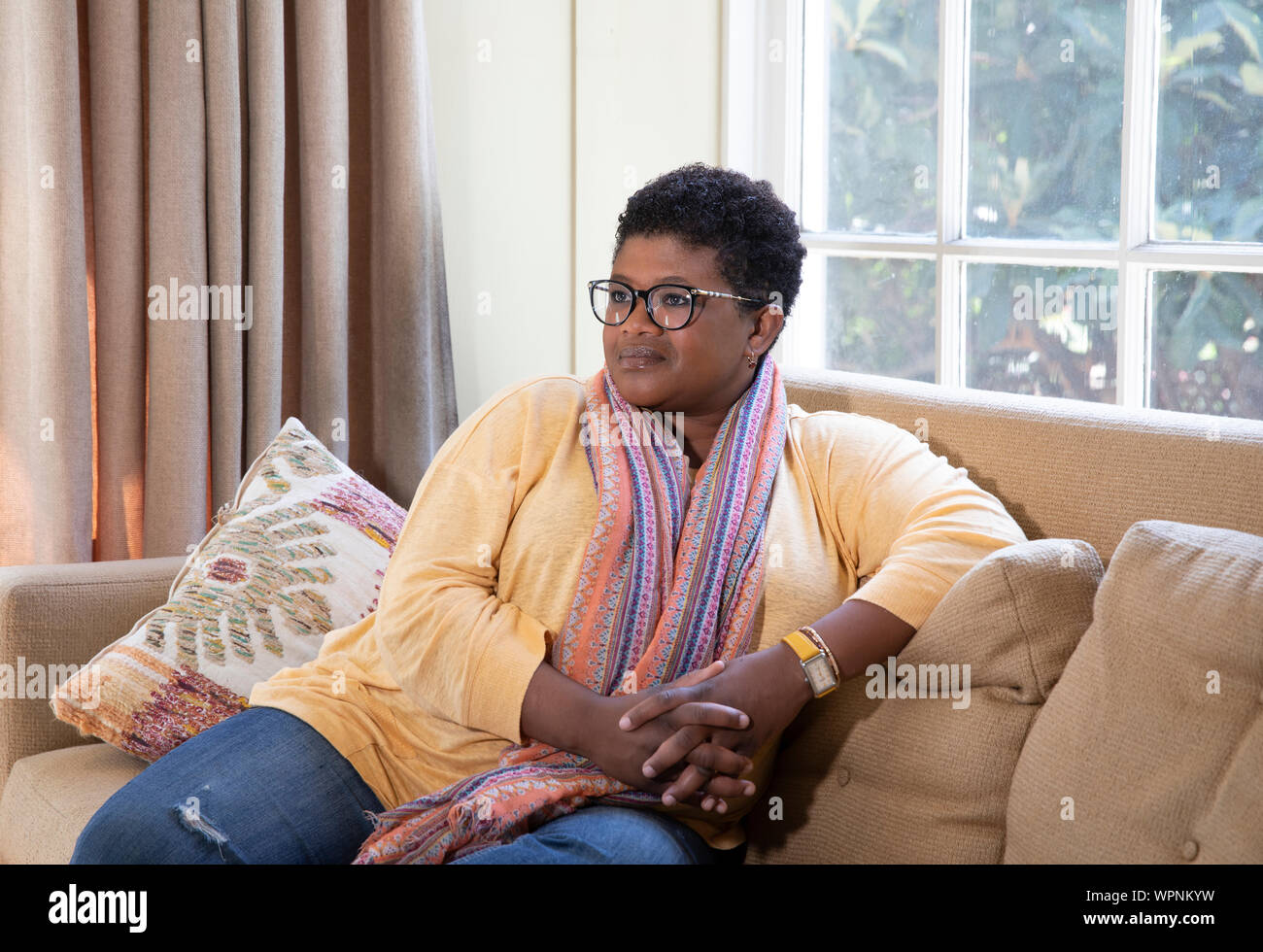 Attica Locke in Los Angeles Stock Photo Alamy