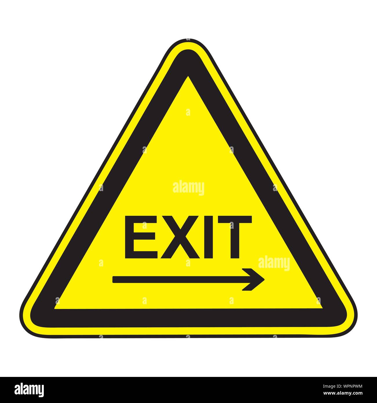Emergency fire exit letter icon hires stock photography and images Alamy