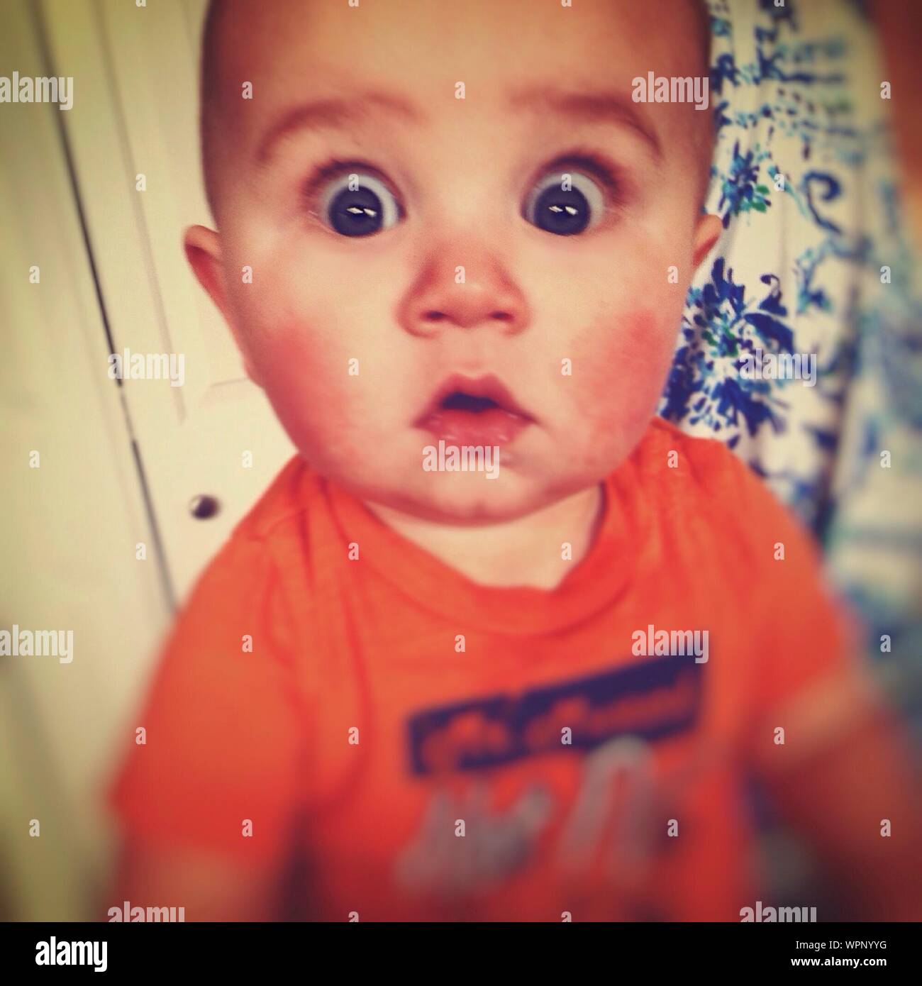 Shocked baby hi-res stock photography and images - Alamy