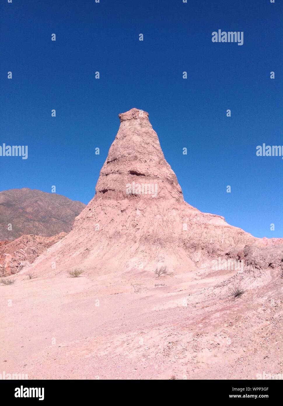 Sand Hill In Desert Stock Photo