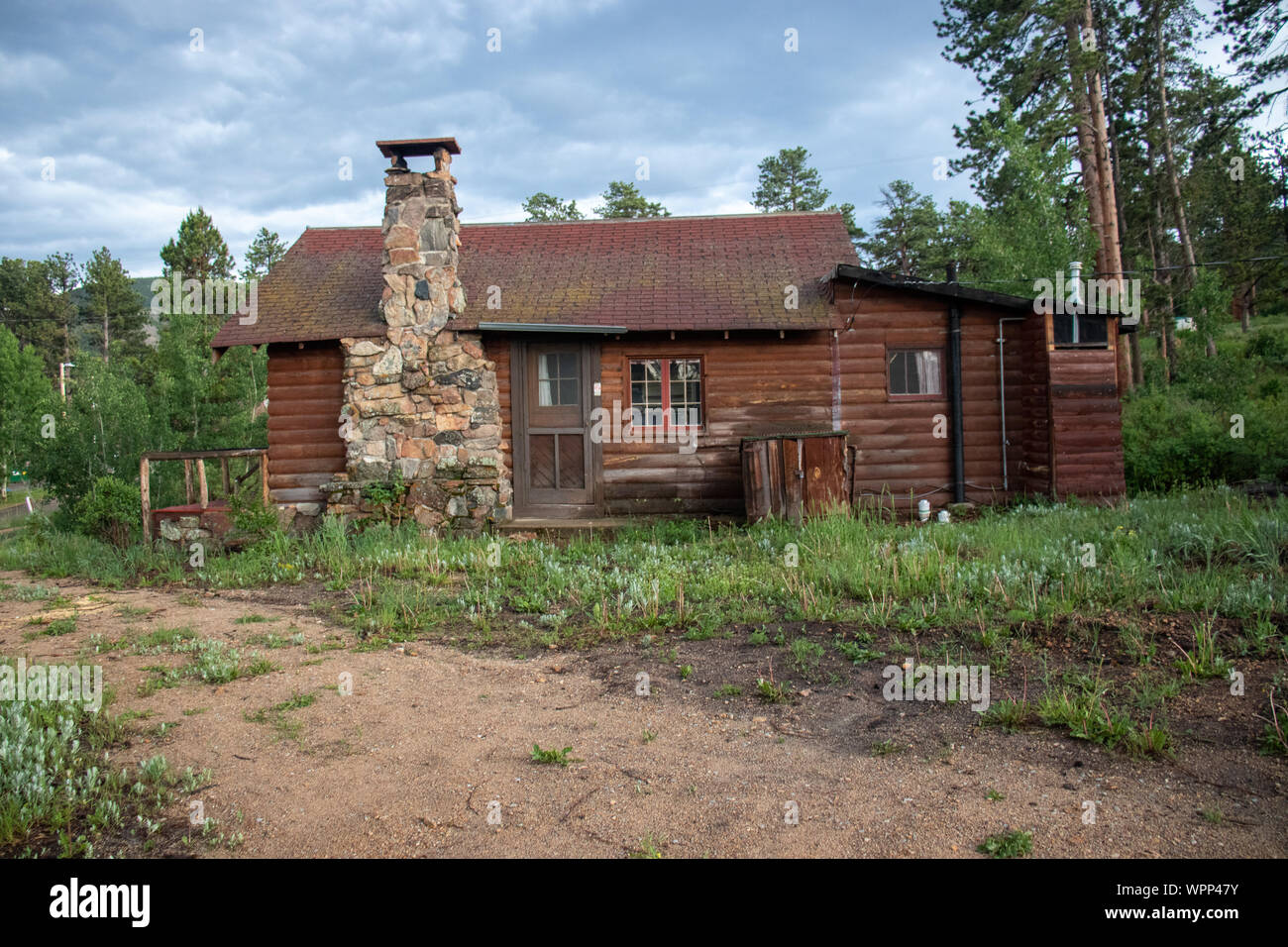 House In Snow Aspen Colorado Stock Photos House In Snow Aspen