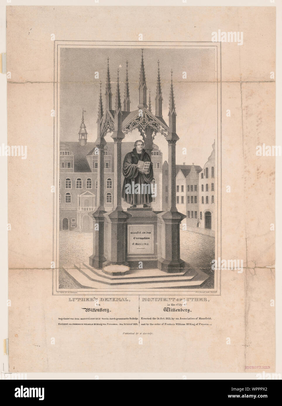 Martin luthers wittenberg hi-res stock photography and images - Alamy