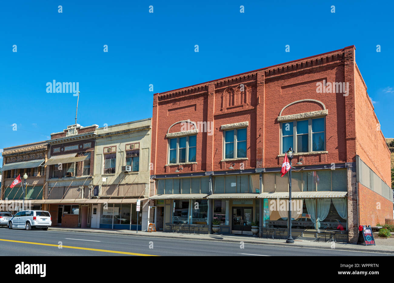 Washington, Palouse Region, Colfax, Historic Downtown, Main Street