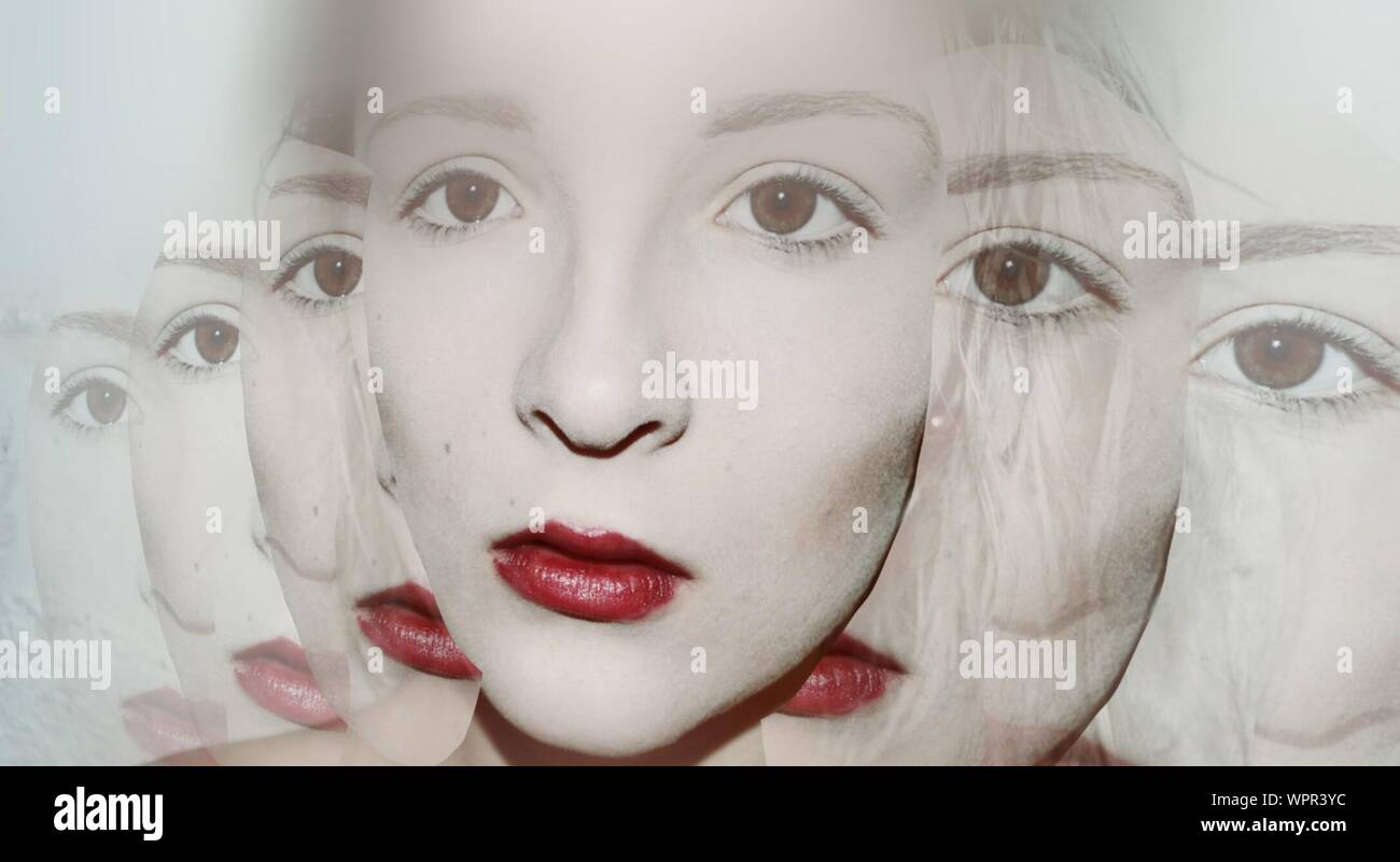 Multiple shot woman hi-res stock photography and images - Alamy