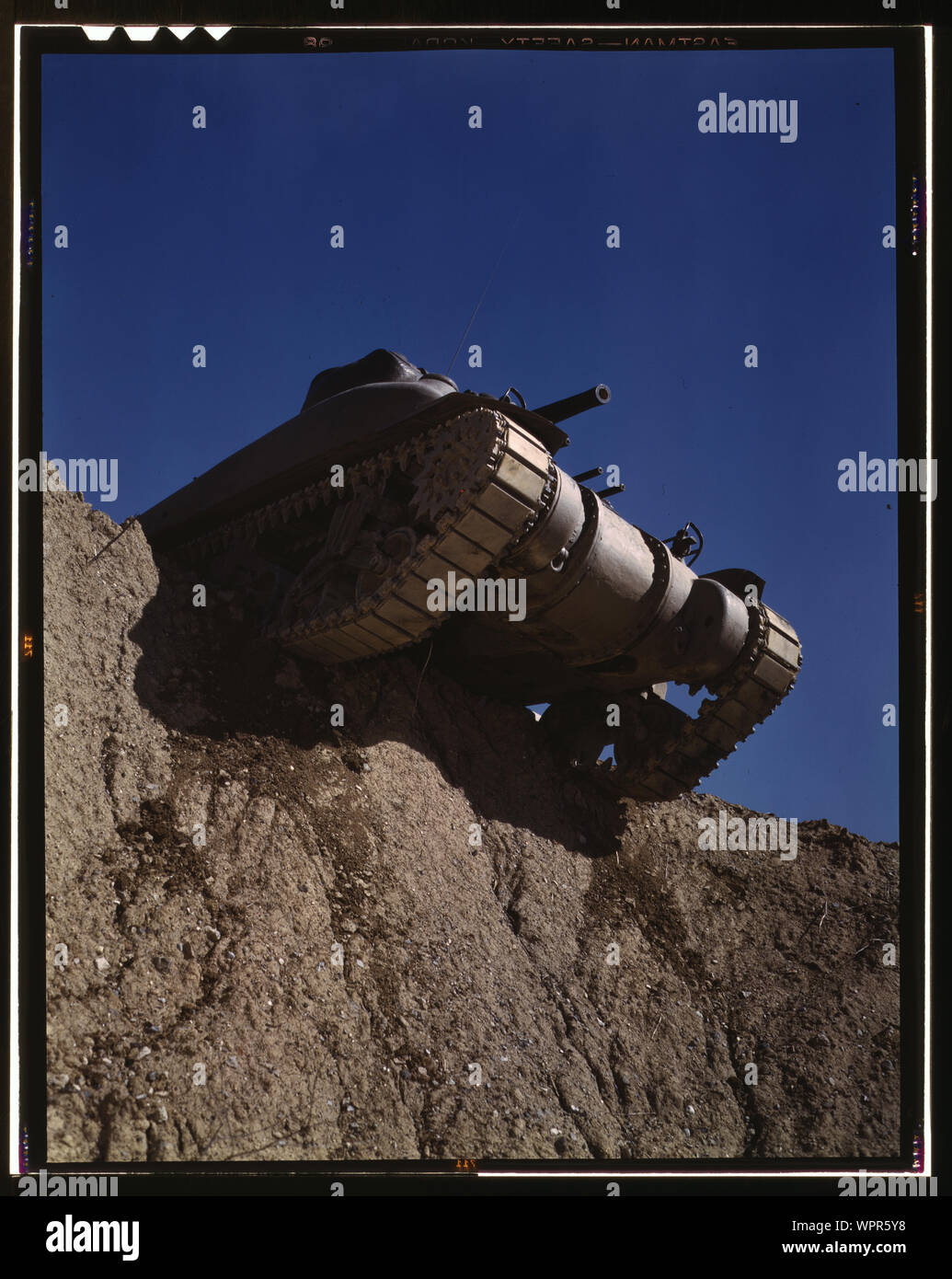 M-4 tank, Ft. Knox, Ky. Stock Photo
