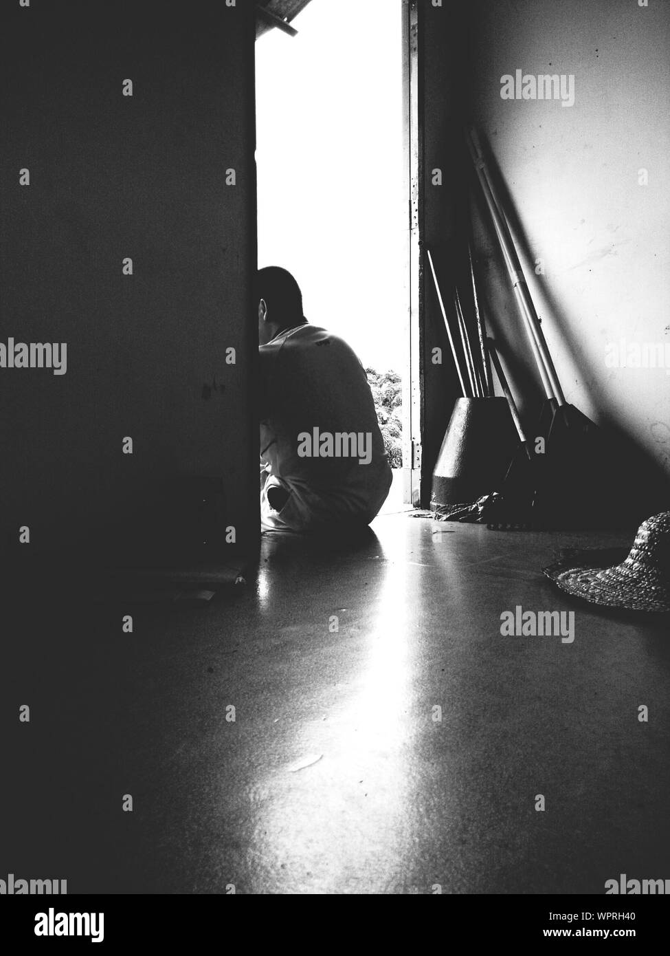 Day of open door Black and White Stock Photos & Images - Alamy