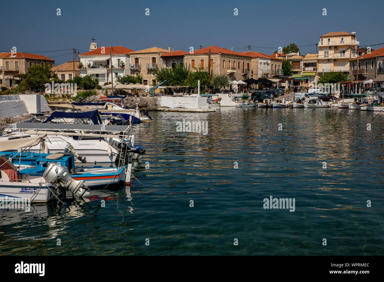 Stoupa Mani Greece Stock Photo