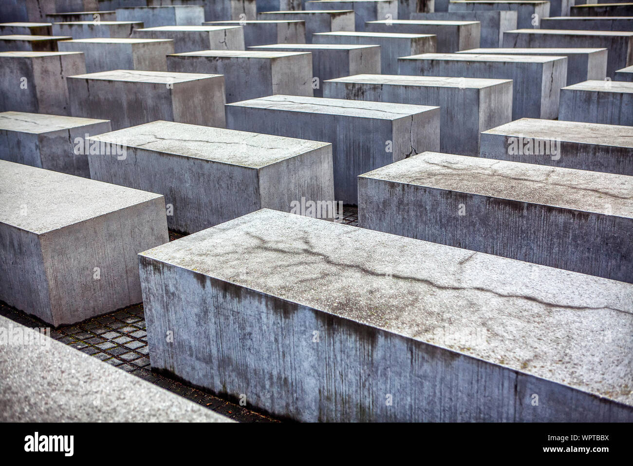 Memorial to the Murdered Jews in Germany Stock Photo