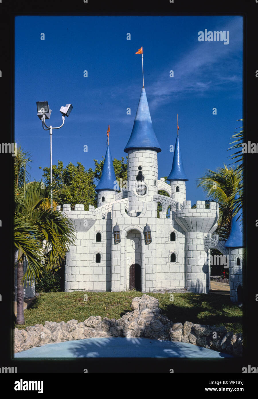 Magic Carpet mini golf, Key West, Florida Stock Photo Alamy