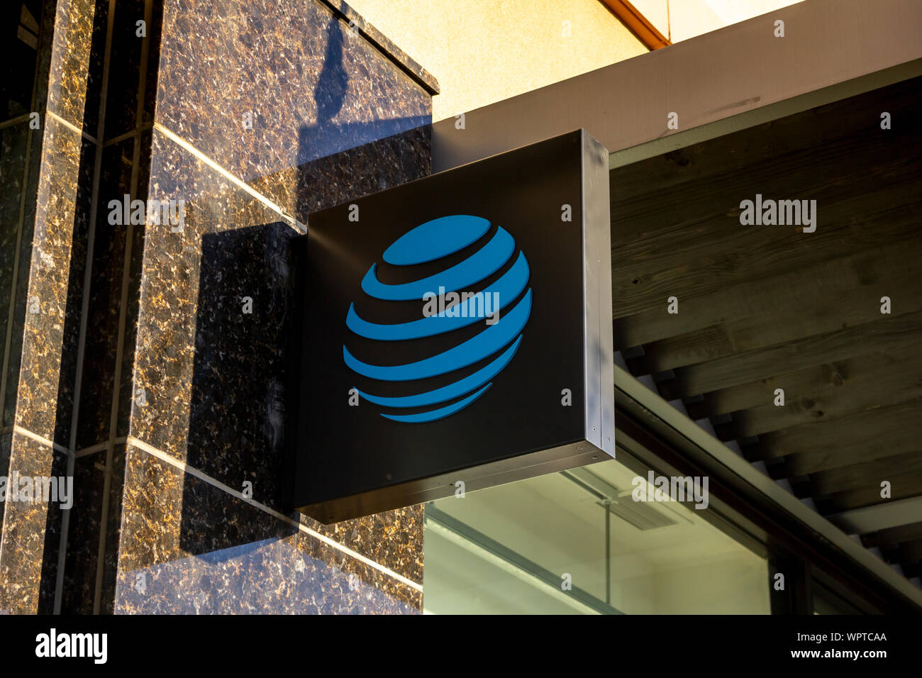 Los Angeles, California, United States - 02-22-2019: A view of a store ...