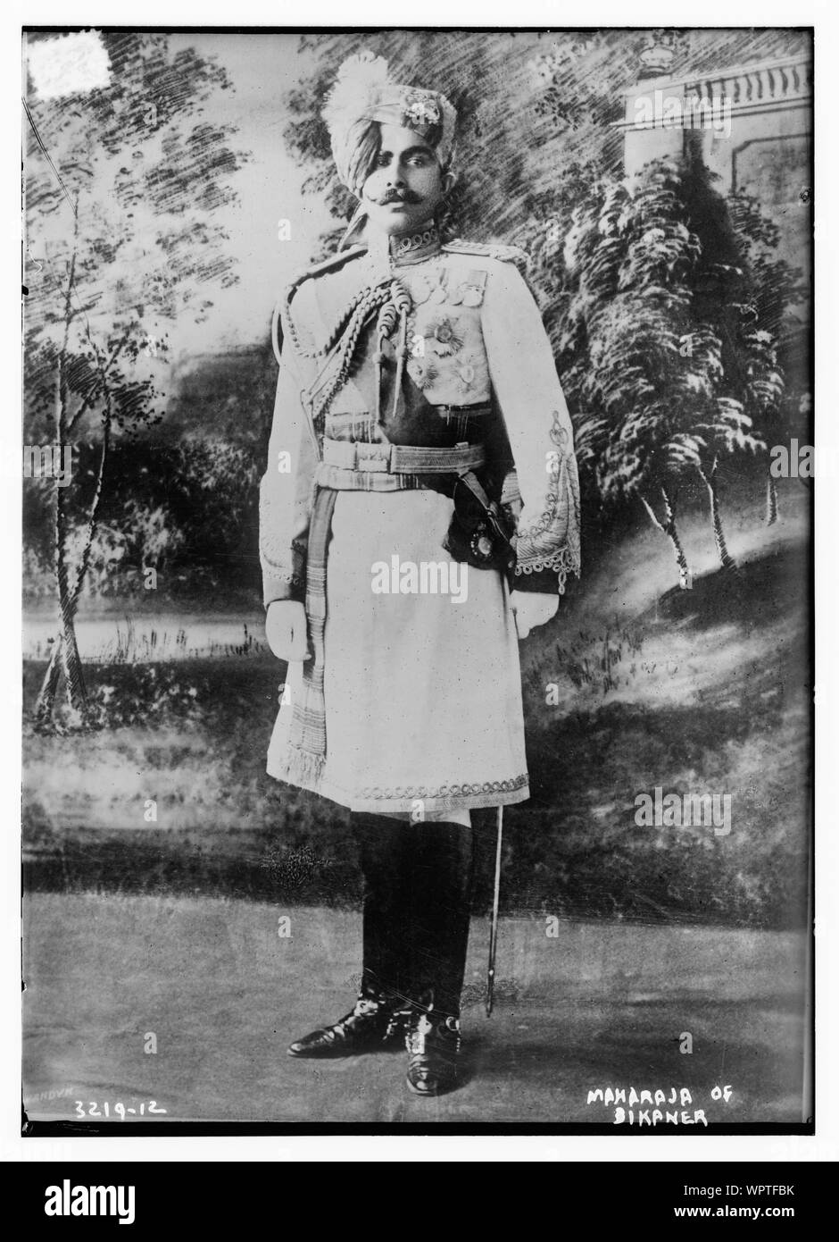 Maharaja of Bikaner Stock Photo