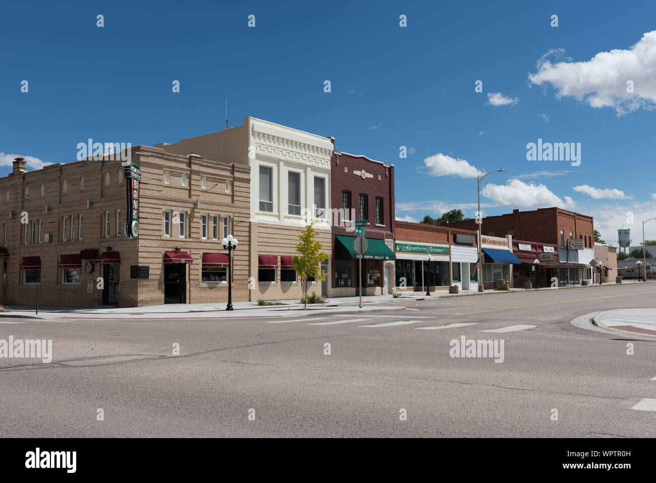 Main Street in Fowler, Colorado Stock Photo - Alamy