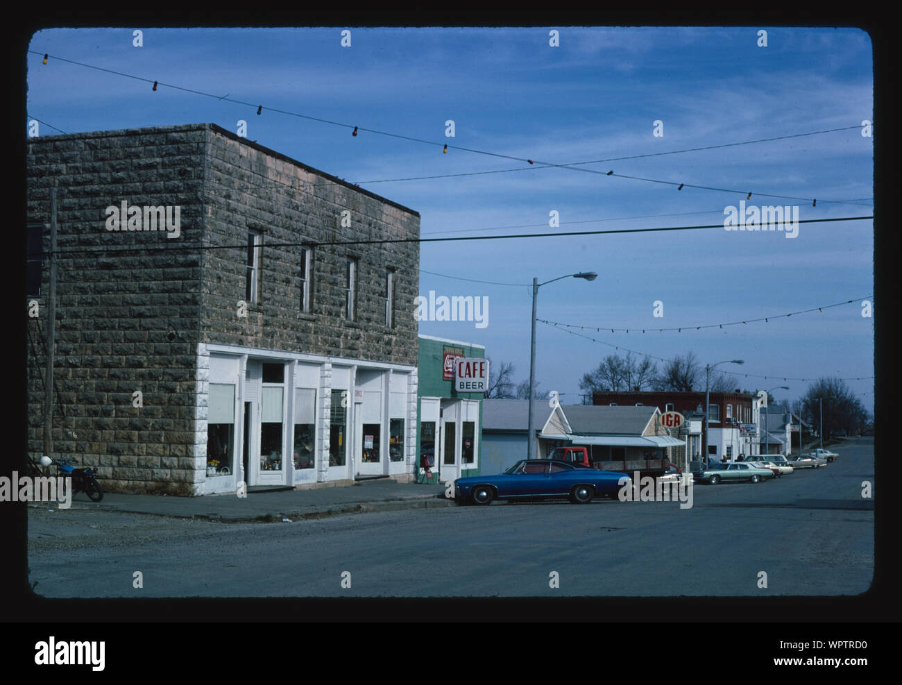 Main Street, Alta Vista, Kansas Stock Photo Alamy