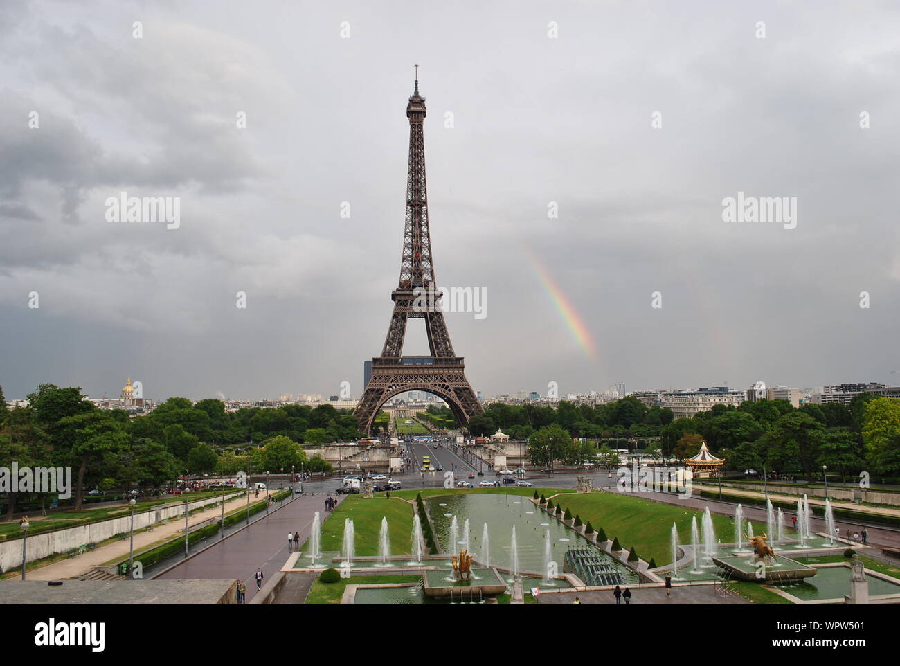 View Of A Famous Landmark Stock Photo