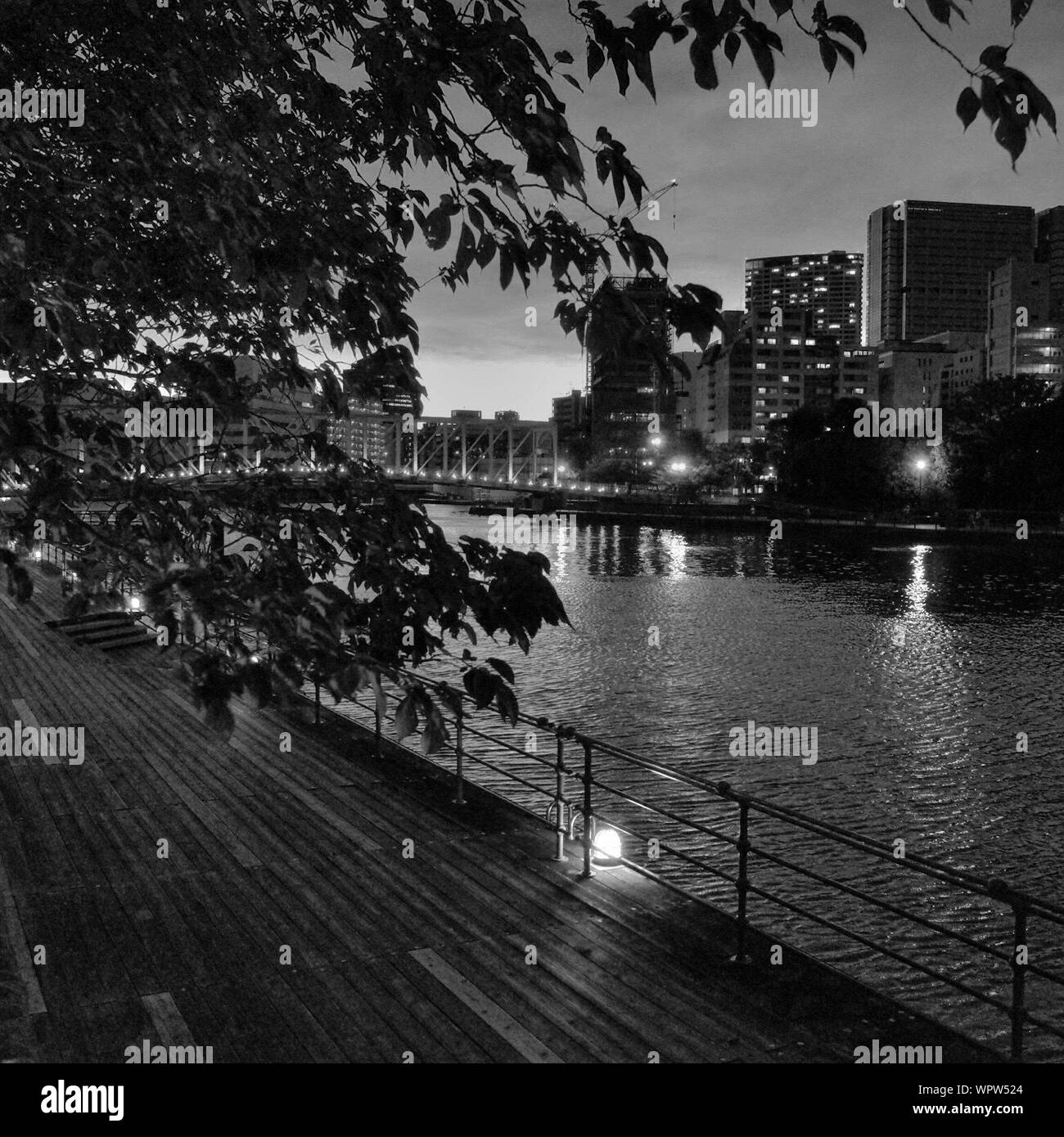 view-of-city-at-night-stock-photo-alamy