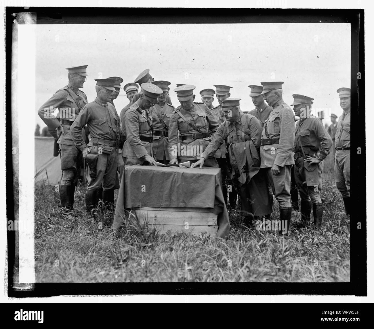 Maj. Gen. J.A. Lejeune & Gen. Dion Williams; Mrs. Lejeune, 8/25/24