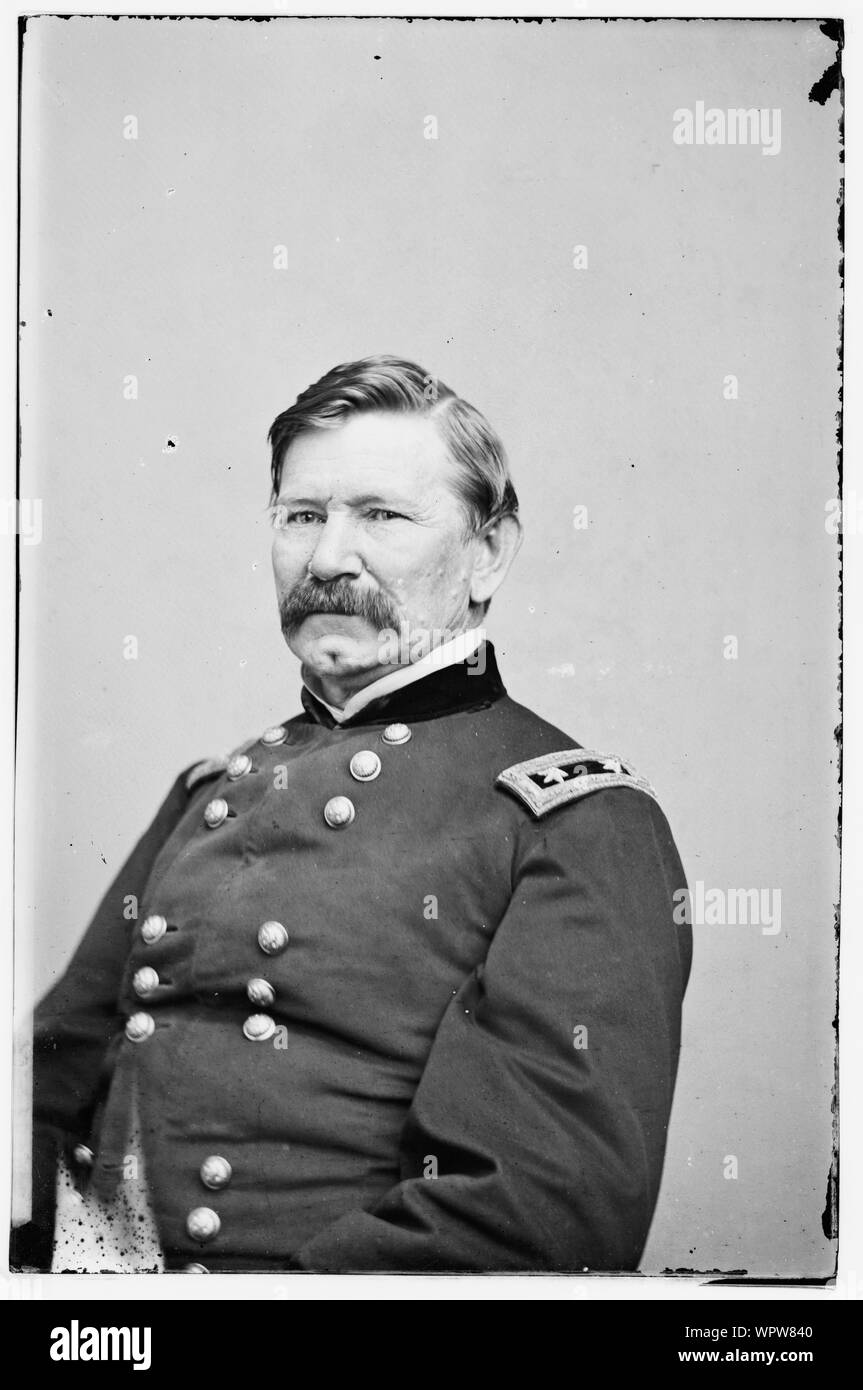 Maj. Gen. Robert C. Schenck Stock Photo