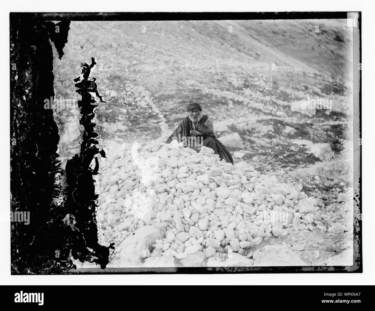 Pile of stones Black and White Stock Photos & Images - Alamy