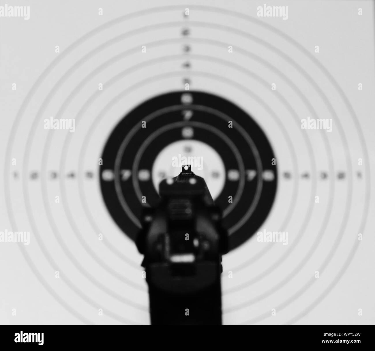 Gun Target High Resolution Stock Photography and Images - Alamy