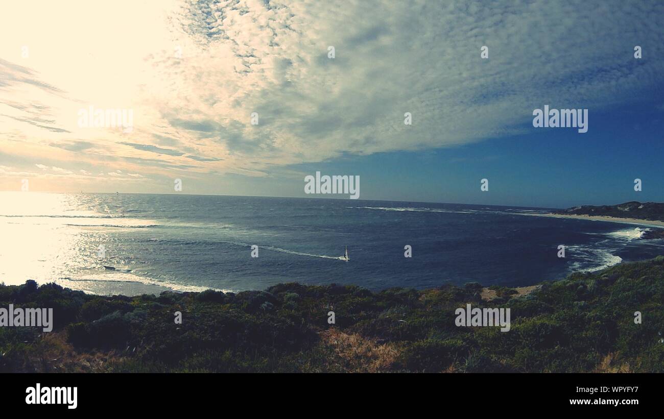 Picturesque Coastal View Stock Photo
